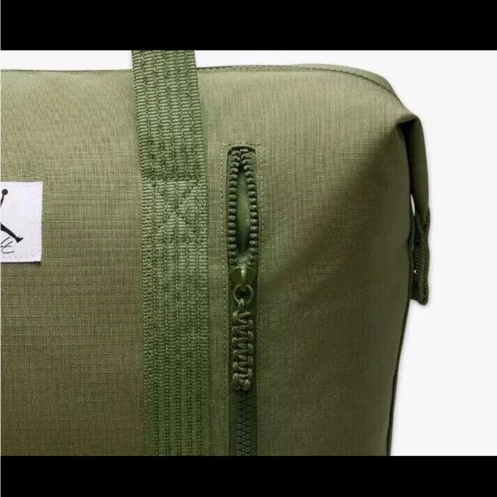 Nike Jordan Jam Flight Cordura Duffle Bag Sage Green Gym Bag MA0798 EF9 NWT - Picture 9 of 14